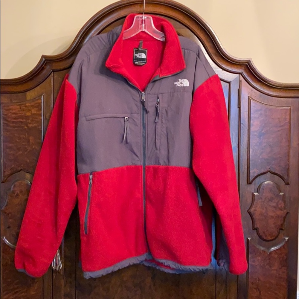Men’s red, The North Face jacket